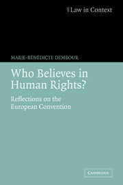 Who Believes In Human Rights : Reflectio