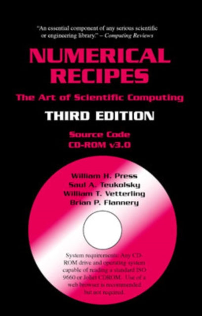Numerical Recipes Source Code Cd