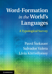 Word-formation In The World's Languages: