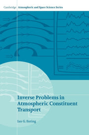 Inverse Problem Atmos Constit Trans