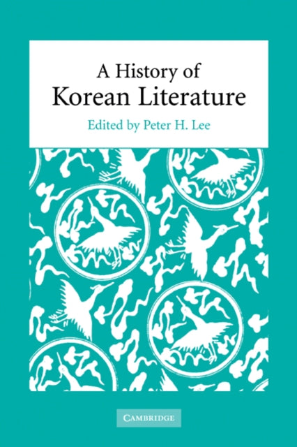 A History Of Korean Literature By Lee, Peter H.