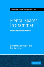 Mental Spaces In Grammar: Conditional Co