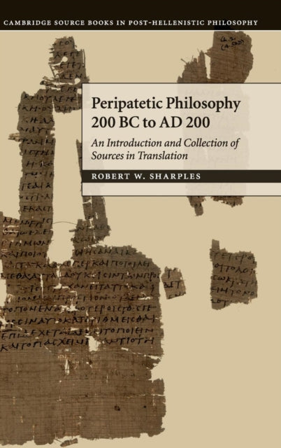 Peripatetic Philosphy 200 Bc Ad 200