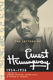 Letters Of Ernest Hemingway V6 1934-1936 By Hemingway, Ernest