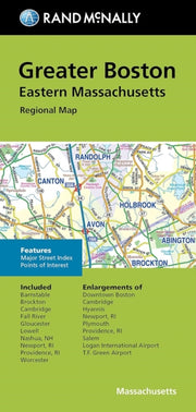 Fm Greater Boston Eastern Ma Regional By Rand Mcnally