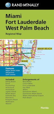 Fm Miami Fort Lauderdale Regional Map By Rand Mcnally