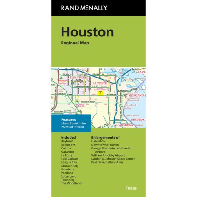 Fm Houston Tx Regional By Rand Mcnally