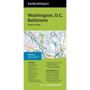 Washington Dc Baltimore By Rand Mcnally