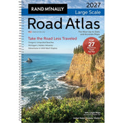 2027 Large Scale Road Atlas Large Print By Rand Mcnally