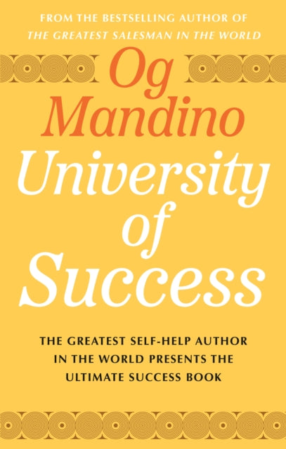 Og Mandinos University Of Success By Mandino  Og