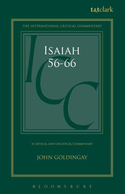 Isaiah 5666 Icc By Goldingay, John