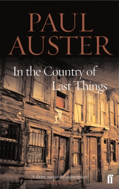 In The Country Of Last Things By Auster, Paul