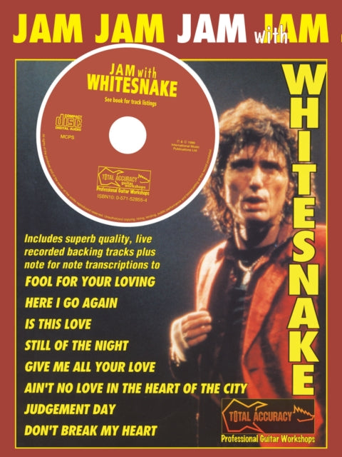 Jam With Whitesnake Book & Cd
