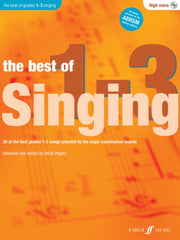 Best Of Singing Grades 1-3 High Voice By Pegler, Hedi