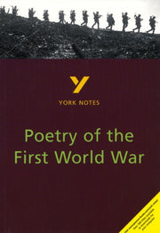 York Notes Poetry Of The First World War By Sambrook, Hana