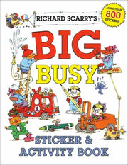Richard Scarrys Big Busy Sticker Activit