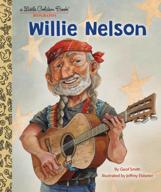 Willie Nelson A Little Golden Book Biogr