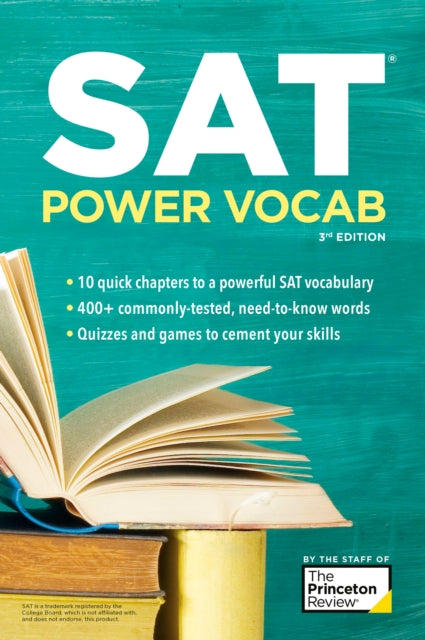 Sat Power Vocab 3rd Edition By Review, The Princeto