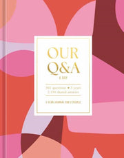 Our Q&a A Day Hearts 3 Year Journal