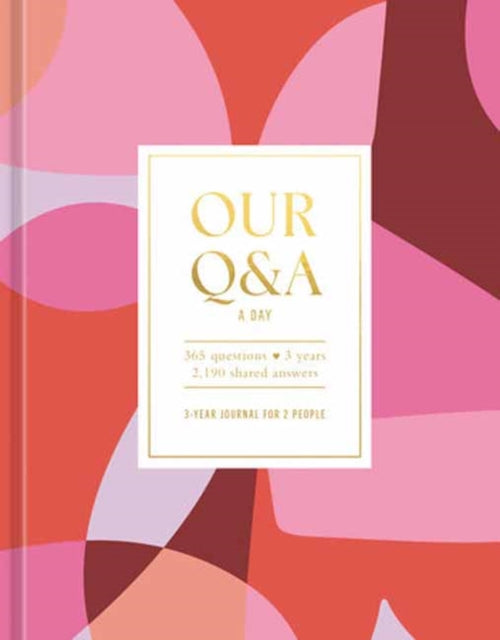 Our Q&a A Day Hearts 3 Year Journal