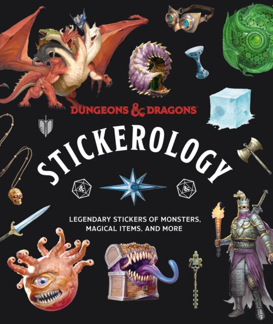 Dungeons & Dragons Stickerology By Licensed Official Dungeons & Dragons