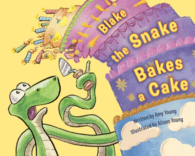 Blake The Snake Bakes A Cake
