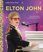 Elton John A Little Golden Book Biograph By Dussling, Jennifer
