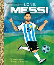 Lionel Messi Little Golden Bk Biography By Ludlow, Roberta