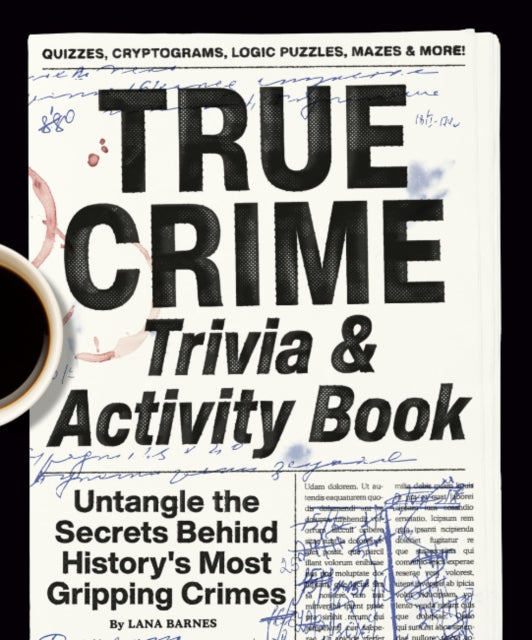 True Crime Trivia Activity Book