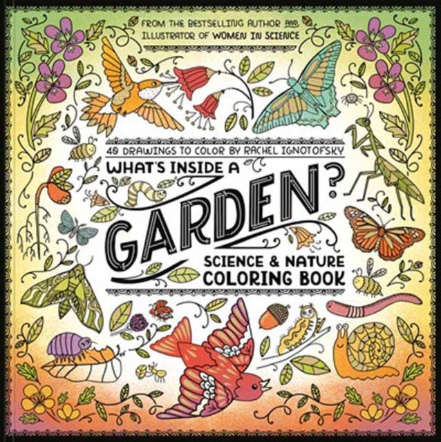 Whats Inside A Garden Coloring Book