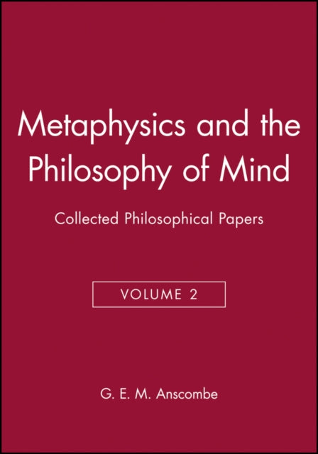 Metaphysics & The Philosophy V 2