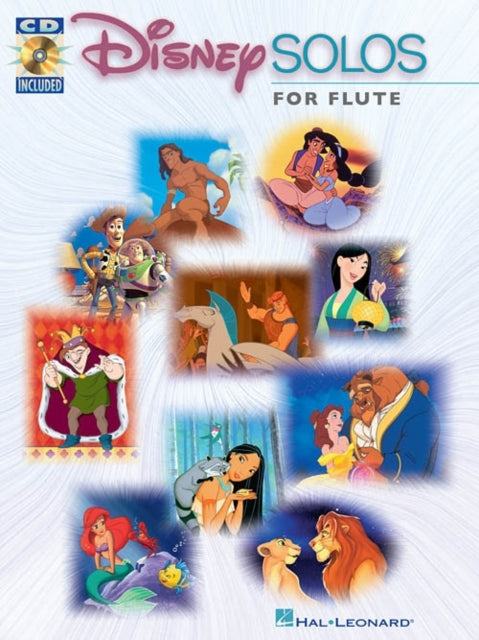 Disney Solos Flute Flt Bookcd
