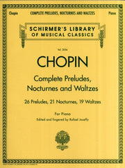 Chopin Complete Preludes Nocturnes/waltz By Chopin Frederic
