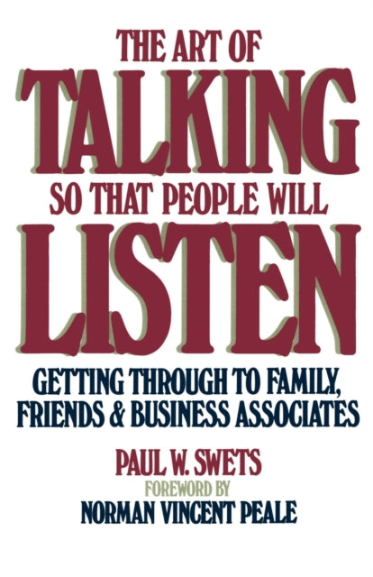 Art Of Talking So That People Will Liste