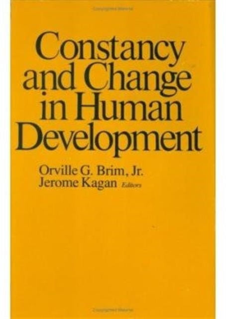 Constancy Change In Human Development
