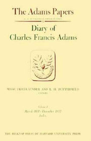 Diary Of Charles Francis Adams V3 & 4
