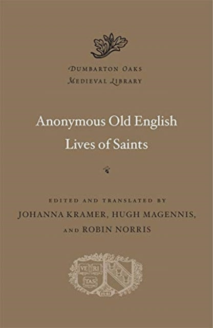 Anonymous Old English Lives Of Saints
