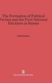 The Formation Of Political Parties And T By Emmons, Terence