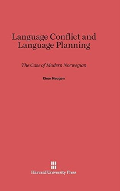 Language Conflict And Language Planning