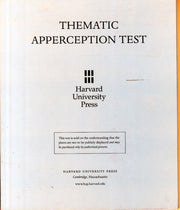 Thematic Apperception Test Cards & Book