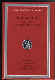 Lucretius On The Nature Of Things By Lucretius Carus, Tit