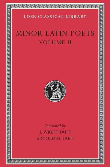 Minor Latin Poets Volume Ii Florus Hadri By Avianus, ,hadrian, ,