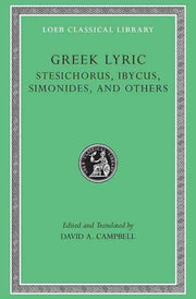 Greek Lyric Volume Iii Stesichorus Ibycu By Stesichorus, ,ibycus