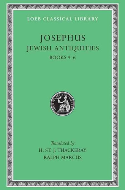 Jewish Antiquities Volume Ii By Josephus,
