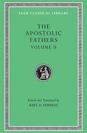 Apostolic Fathers Volume 2 By Ehrman