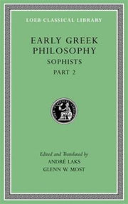 Early Greek Philosophy Volume Ix