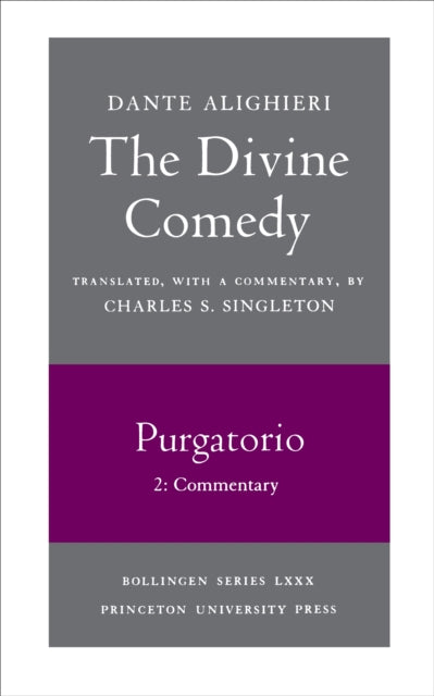 The Divine Comedy Ii. Purgatorio Vol.