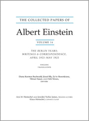 The Collected Papers Of Albert Einstein By Einstein, Albert