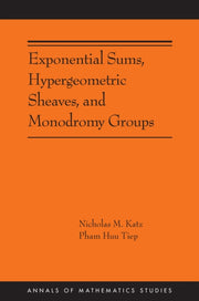 Exponential Sums Hypergeometric Sheave