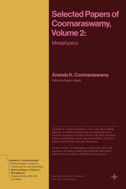 Selected Papers Of Coomaraswamy Volume2